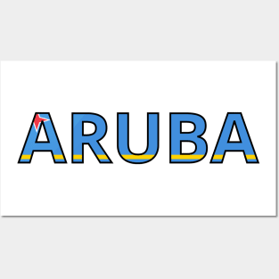 Flag Aruba Posters and Art